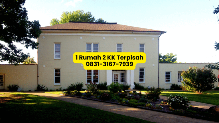 1 rumah 2 kk kini mudah