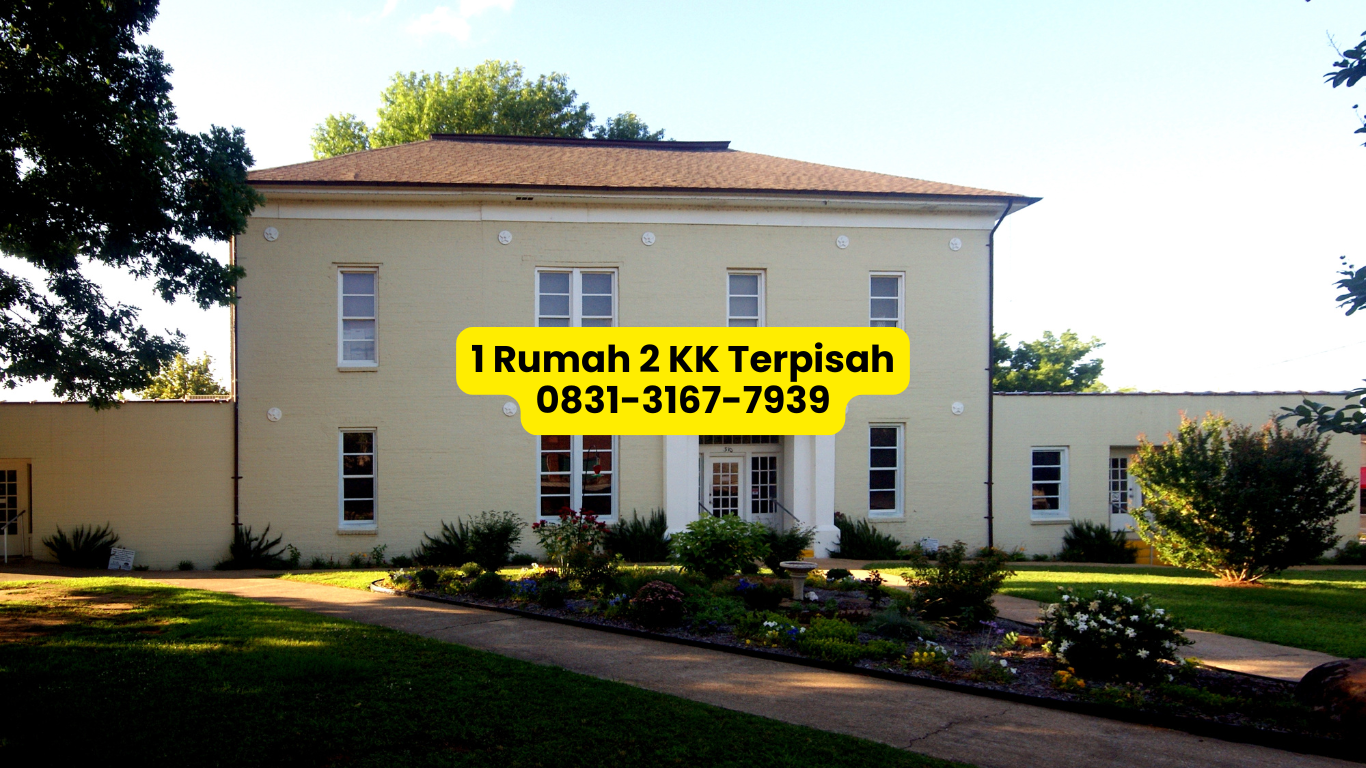 1 rumah 2 kk kini mudah