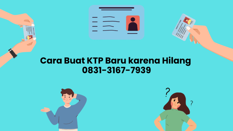Cara Buat KTP Baru karena Hilang Cepat