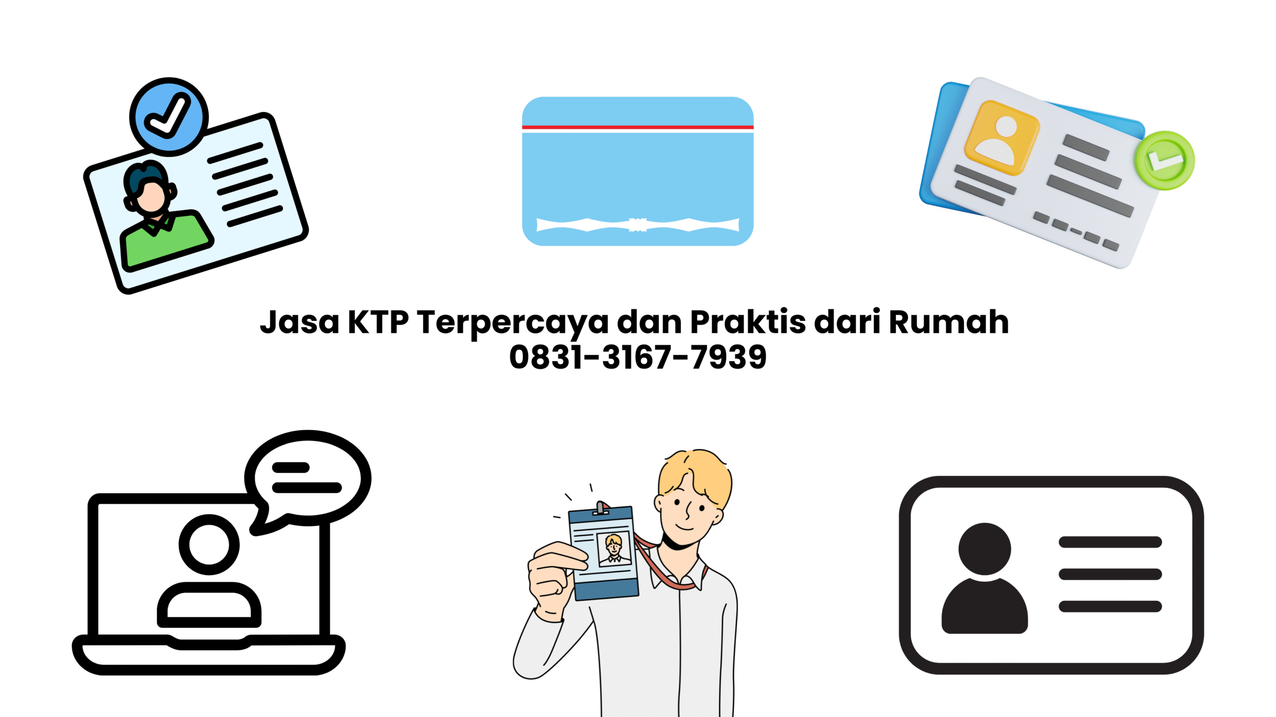 Jasa KTP tanpa hadir