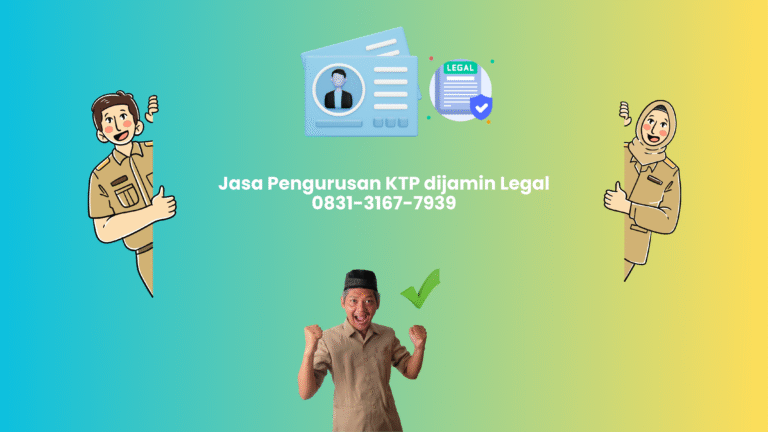 jasa pengurusan ktp terjamin legal