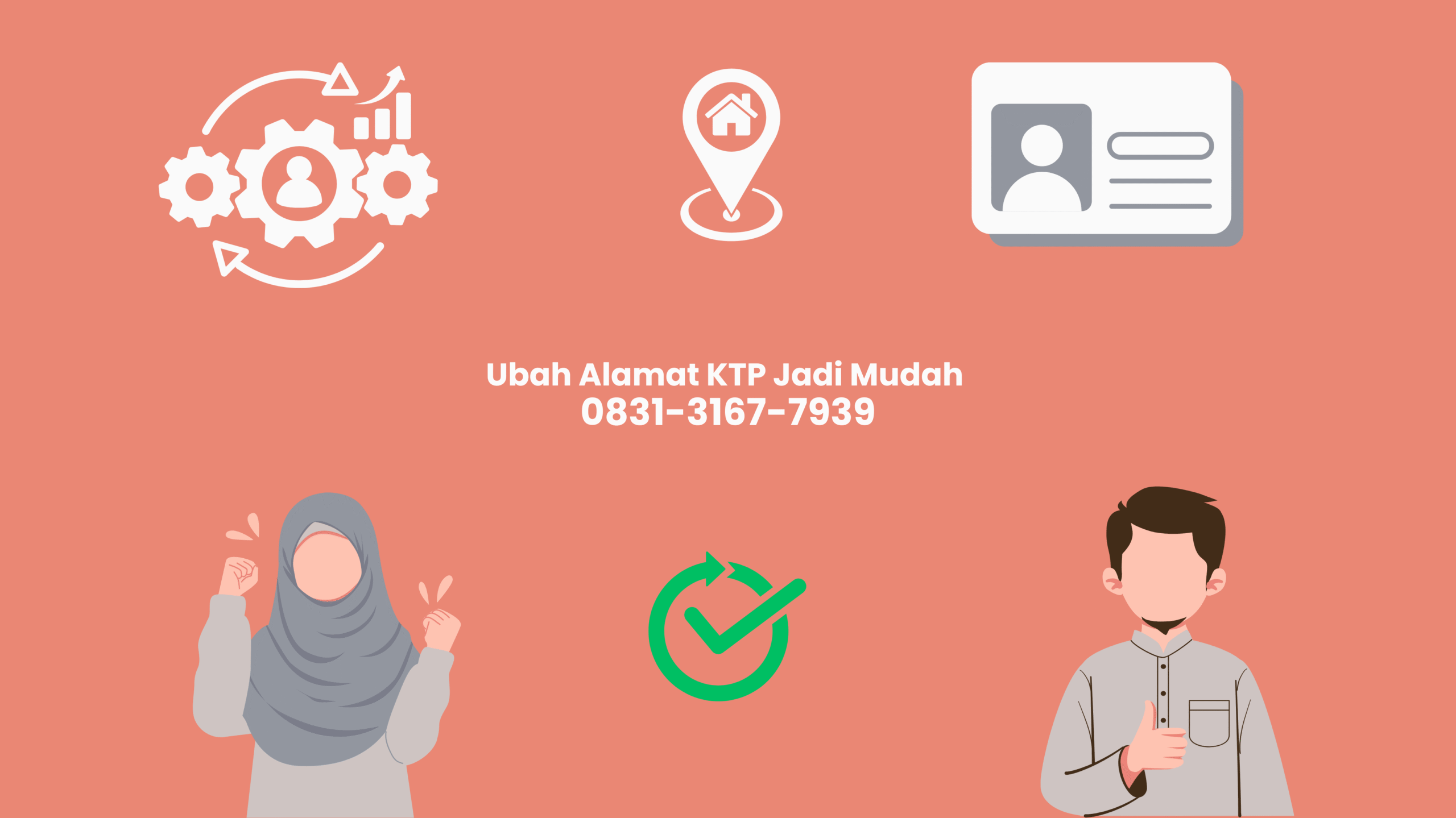 Ubah Alamat KTP tanpa ribet jadi mudah