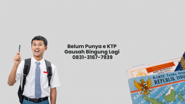 belum punya e ktp gausah bingung