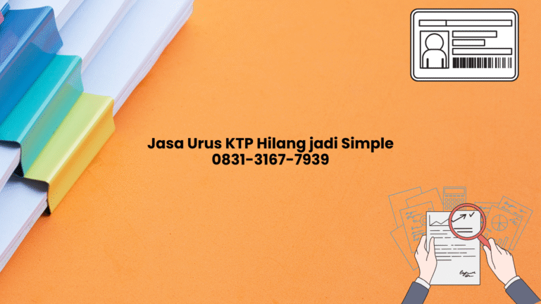 jasa urus ktp hilang kini mudah