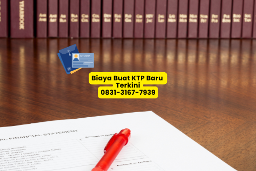 biaya buat ktp baru terjangkau