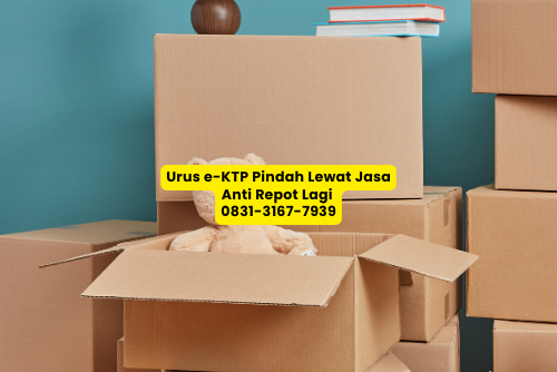 Urus e-KTP Pindah Lewat Jasa kini mudah
