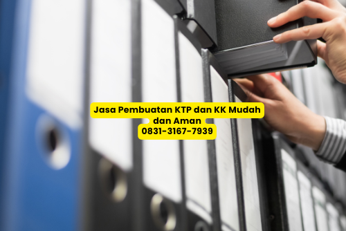 jasa pembuatan ktp dan kk makin mudah dengan jasa
