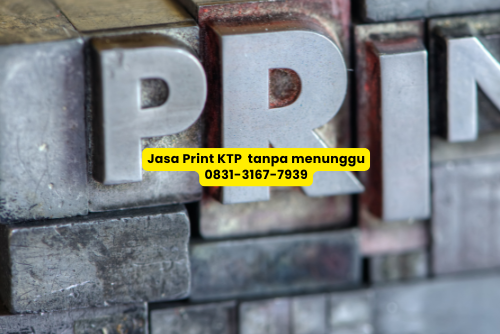 jasa print ktp terpercaya