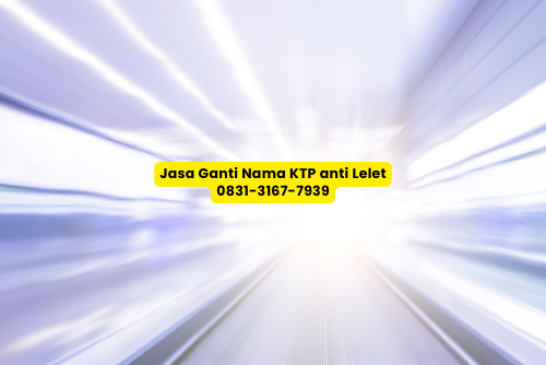 Jasa Ganti Nama KTP tanpa antri