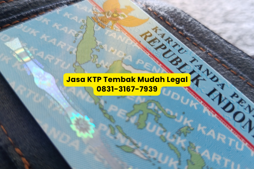 Jasa KTP tembak kini mudah dan legal