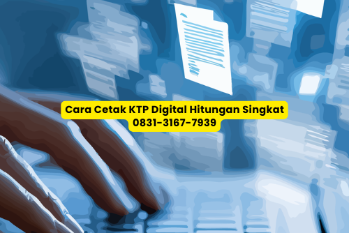 Cara Cetak KTP Digital