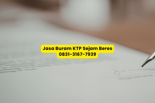 Jasa Buram KTP lebih mudah