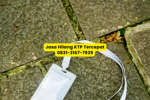Jasa Hilang KTP tersingkat