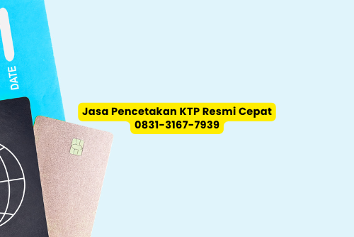 Jasa Pencetakan KTP aman resmi