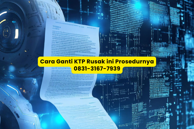 Cara Ganti KTP Rusak tanpa kehadiran