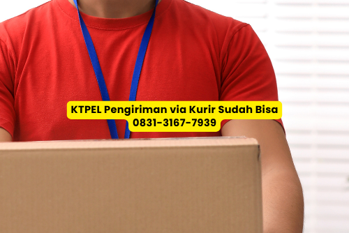 KTPEL Pengiriman via Kurir kini bisa