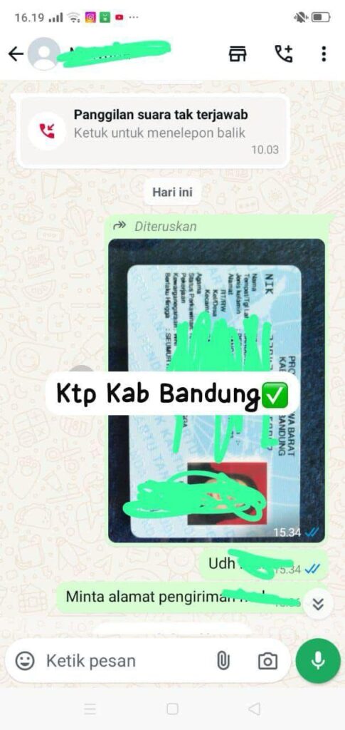 testimoni dokumen keluarga