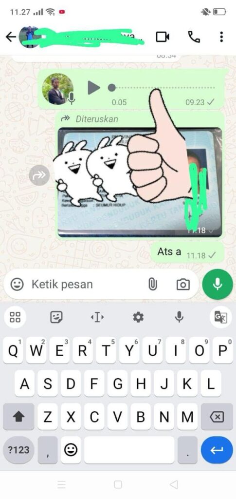 testimoni dokumen keluarga