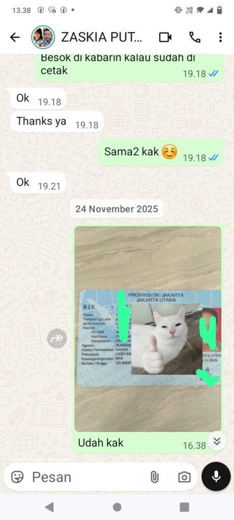 dokumen keluarga birojasa tanpa harus antri