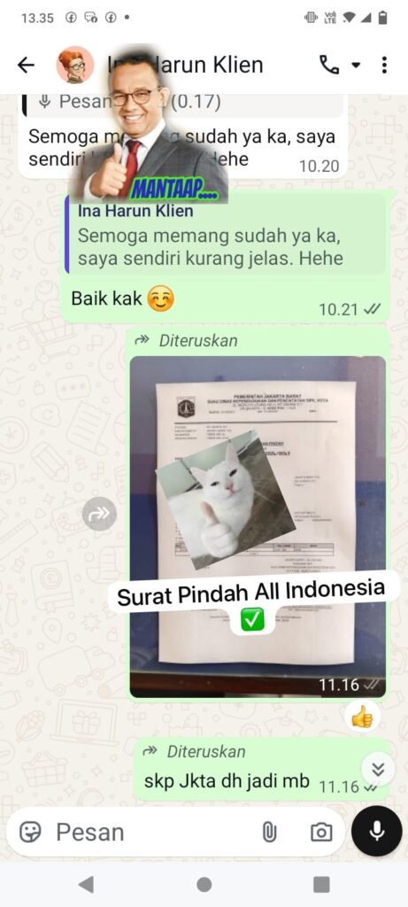 dokumen keluarga birojasa tanpa harus antri kirim saja dokumennya