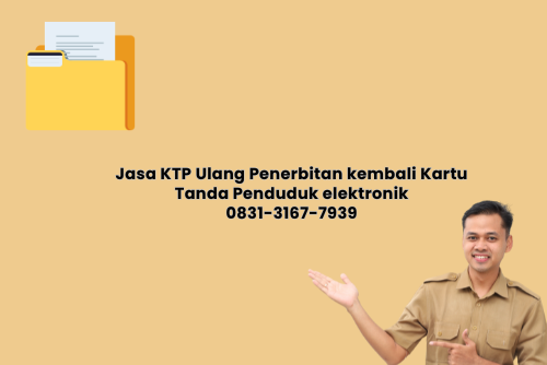 Jasa KTP Ulang caranya mudah