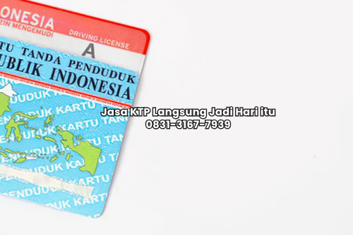 Jasa KTP Langsung Jadi kini sangat mudah